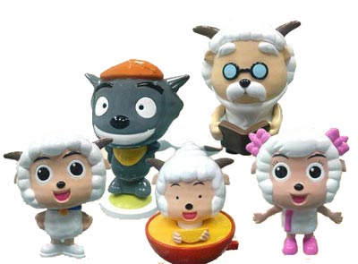 玩具喜羊羊与灰太狼